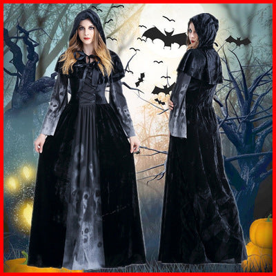 New Halloween Fairy Tales Little Red Riding Hood Playing Uniform Castle Queen cosplay Party Costumes Wholesale