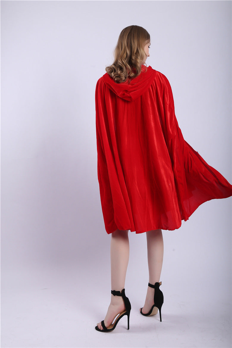 New Halloween Fairy Tales Little Red Riding Hood Playing Uniform Castle Queen cosplay Party Costumes Wholesale