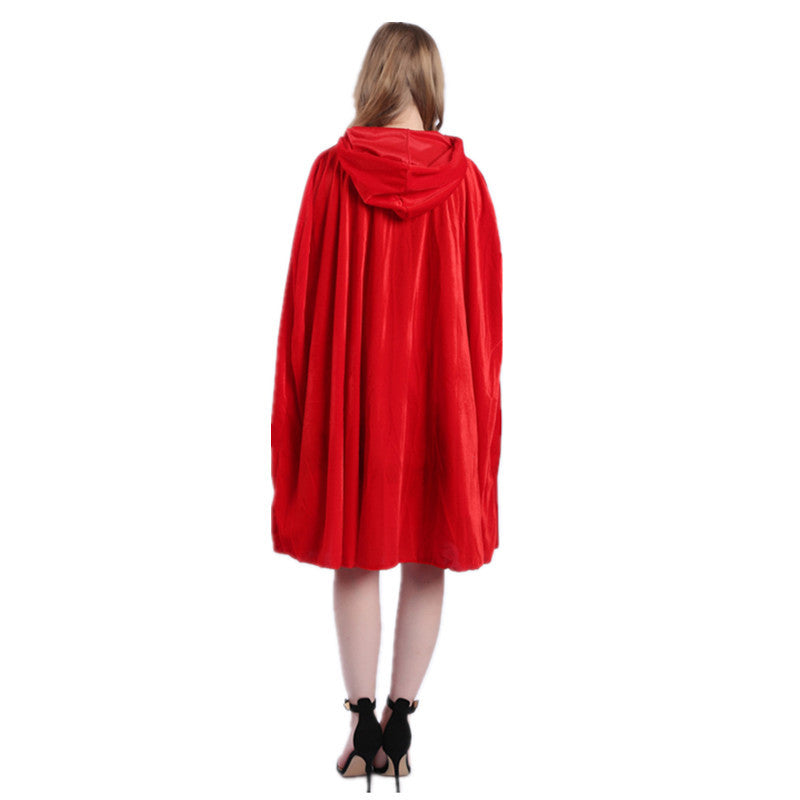 New Halloween Fairy Tales Little Red Riding Hood Playing Uniform Castle Queen cosplay Party Costumes Wholesale