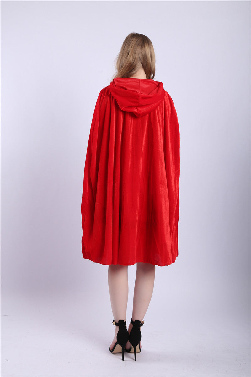 New Halloween Fairy Tales Little Red Riding Hood Playing Uniform Castle Queen cosplay Party Costumes Wholesale