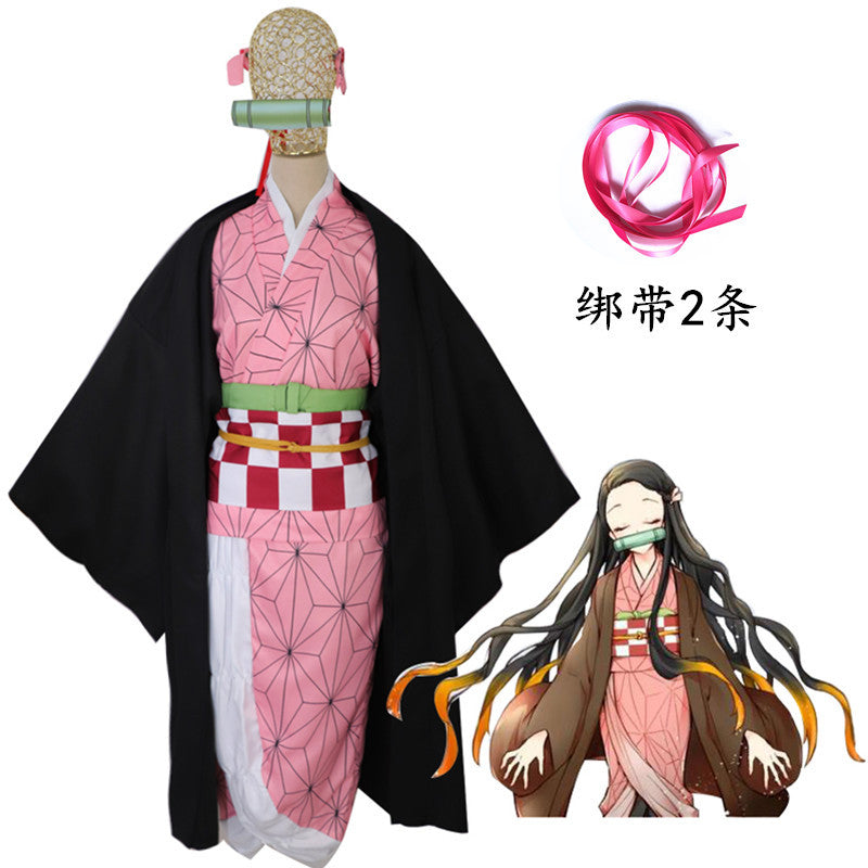 Ghost Extinguishing Blade Charcoal Zhilang Kitchen Gate Mi Douzi My Wife Shan Yi Fukuoka Yoshiyuki cosplay Clothing Wholesale Men and Women