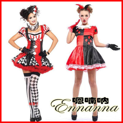 New Halloween Fairy Tales Little Red Riding Hood Playing Uniform Castle Queen cosplay Party Costumes Wholesale
