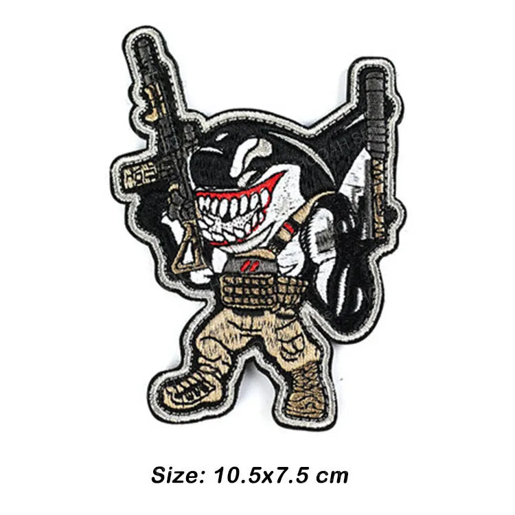 PATCH TACTICAL SNIPER FOX PATCH TACTICAL PATCH BADGE