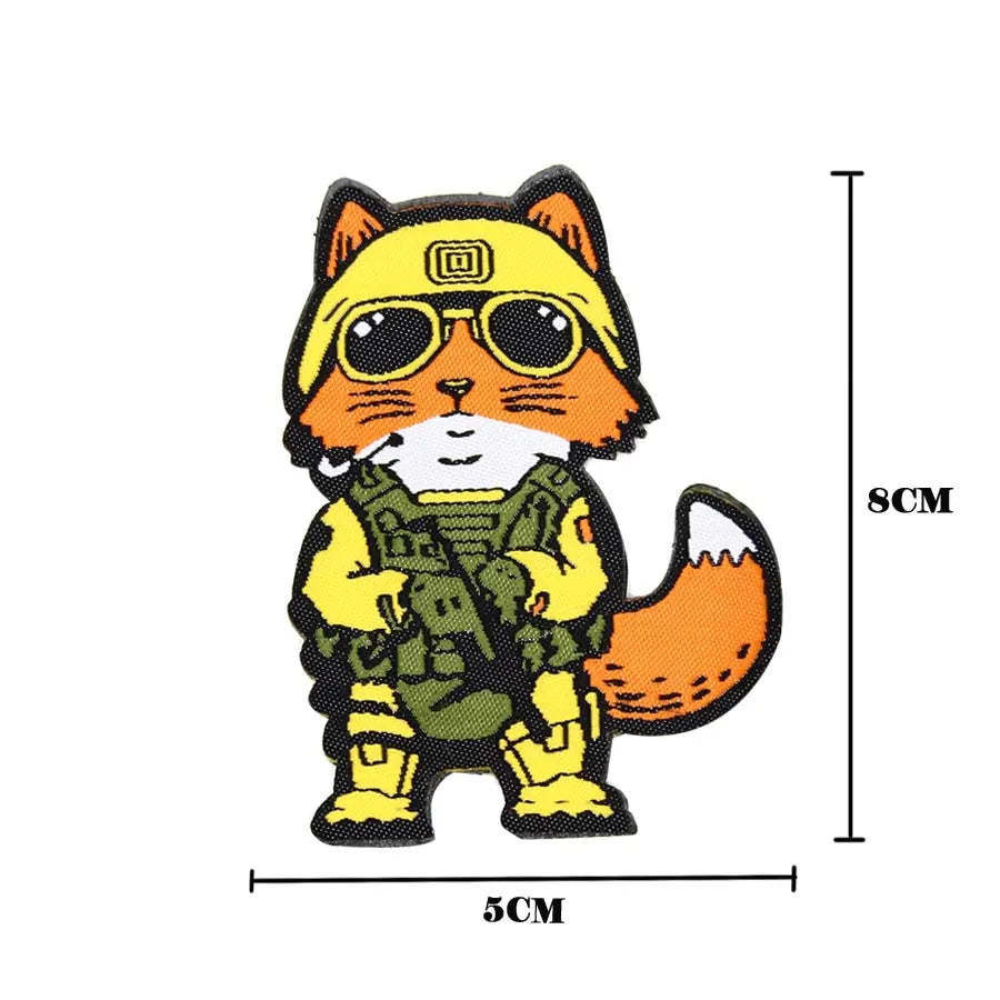 PATCH TACTICAL SNIPER FOX PATCH TACTICAL PATCH BADGE