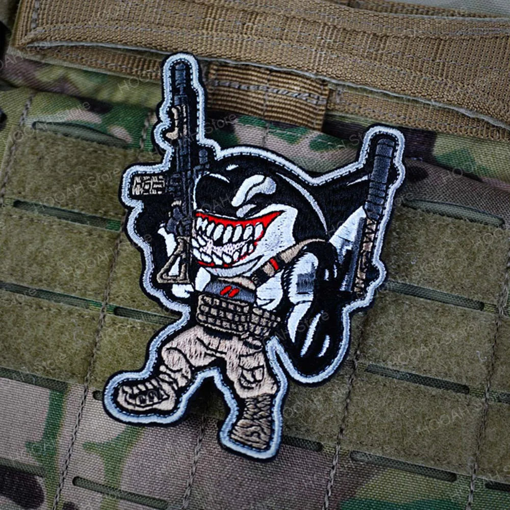 PATCH TACTICAL SNIPER FOX PATCH TACTICAL PATCH BADGE