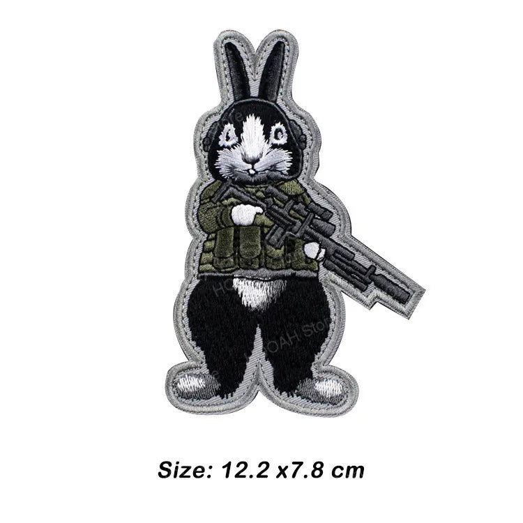 PATCH TACTICAL SNIPER FOX PATCH TACTICAL PATCH BADGE