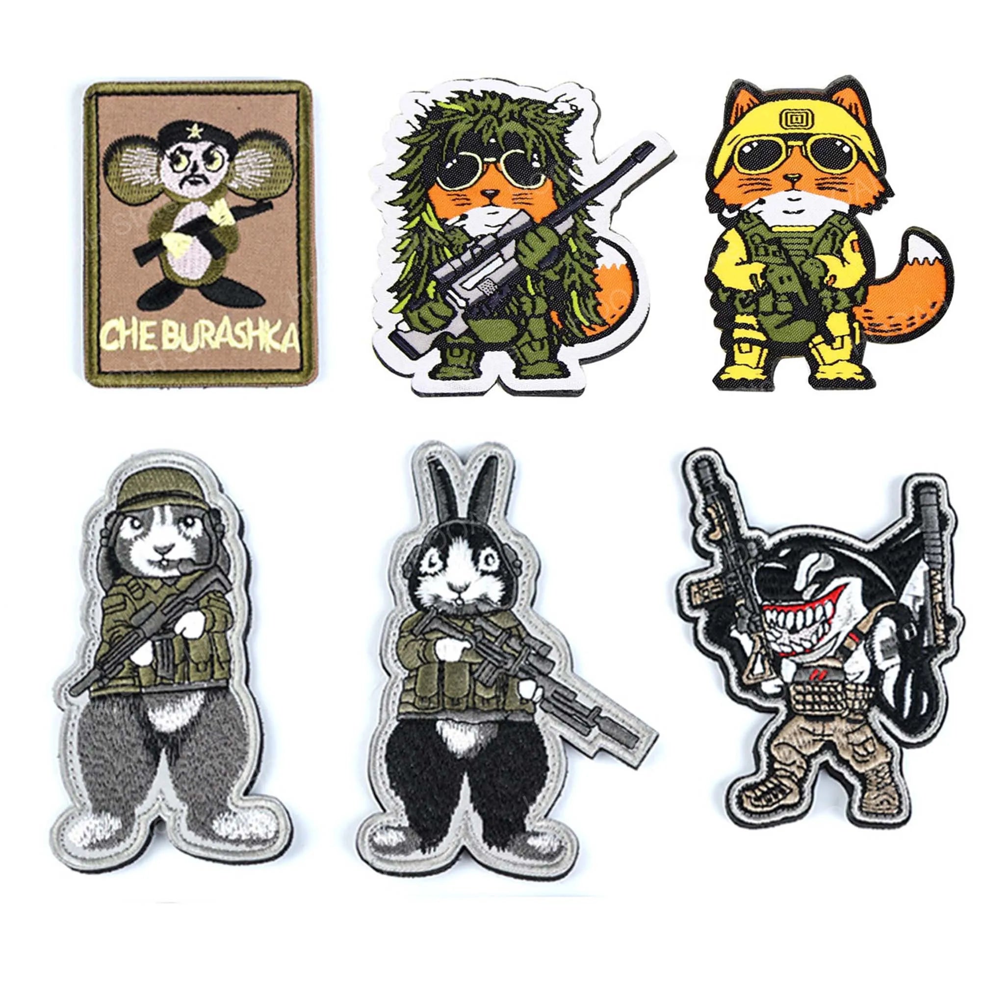 PATCH TACTICAL SNIPER FOX PATCH TACTICAL PATCH BADGE
