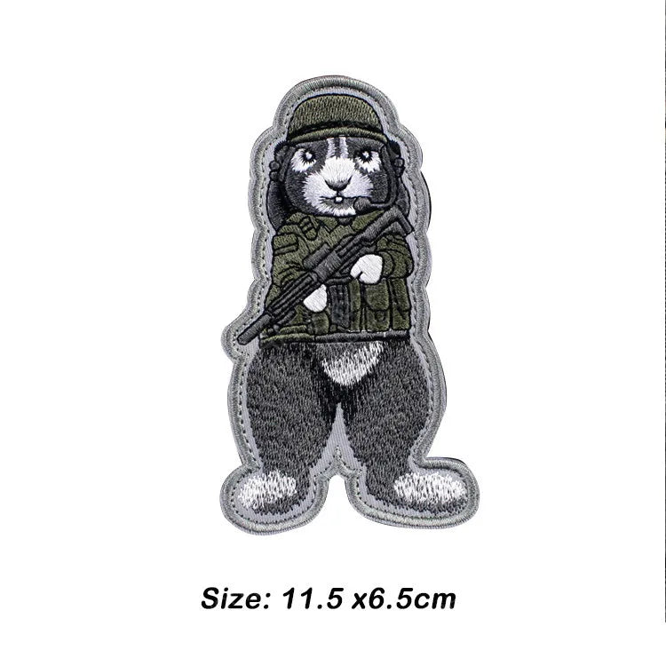 PATCH TACTICAL SNIPER FOX PATCH TACTICAL PATCH BADGE