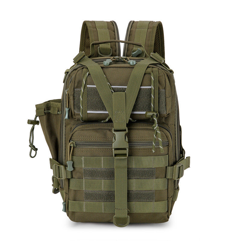 Amazon Large Capacity Tactical Backpack Multifunctional Men's Waterproof Crossbody Bag Outdoor Travel Backpack Wholesale