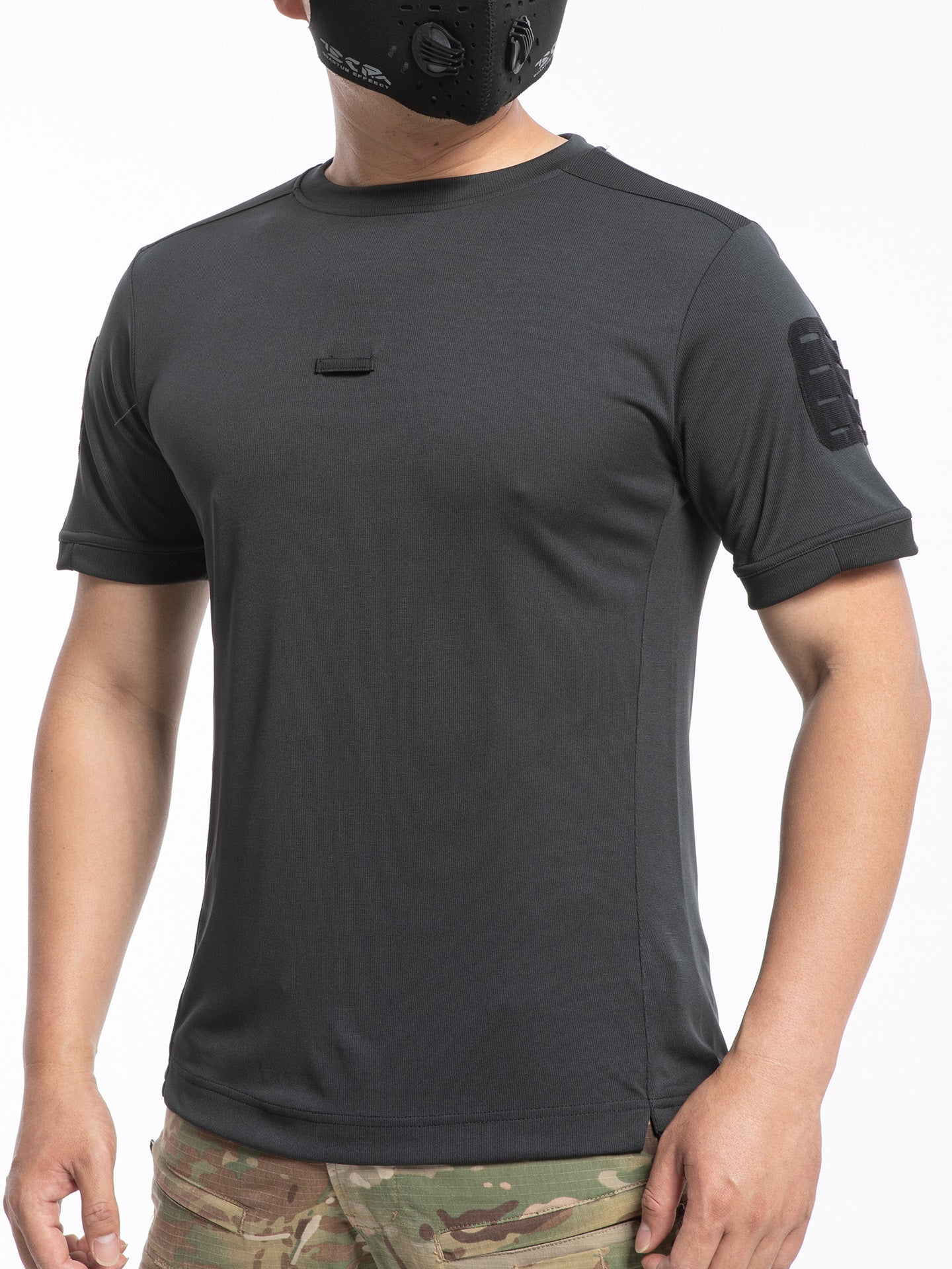 Tolerant Frogman Tactical Short Sleeve Breathable Round Neck Quick-Drying T-Shirt Summer Men's Quick-Drying Half Sleeve