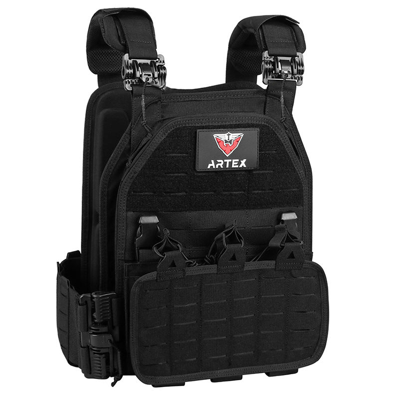 Cross-Border Tactical Vest, Outdoor Quick-Release Vest, Multi-Functional Field Military Fan Clothing, Wear-Resistant, Breathable Training Clothing in Stock