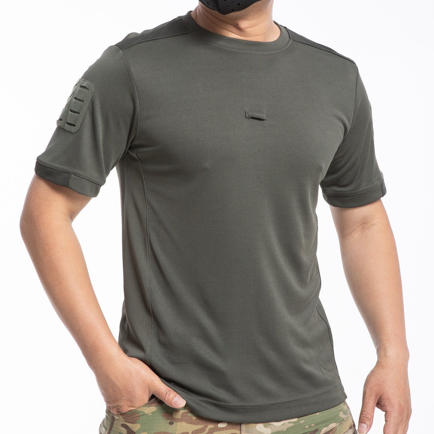 Tolerant Frogman Tactical Short Sleeve Breathable Round Neck Quick-Drying T-Shirt Summer Men's Quick-Drying Half Sleeve