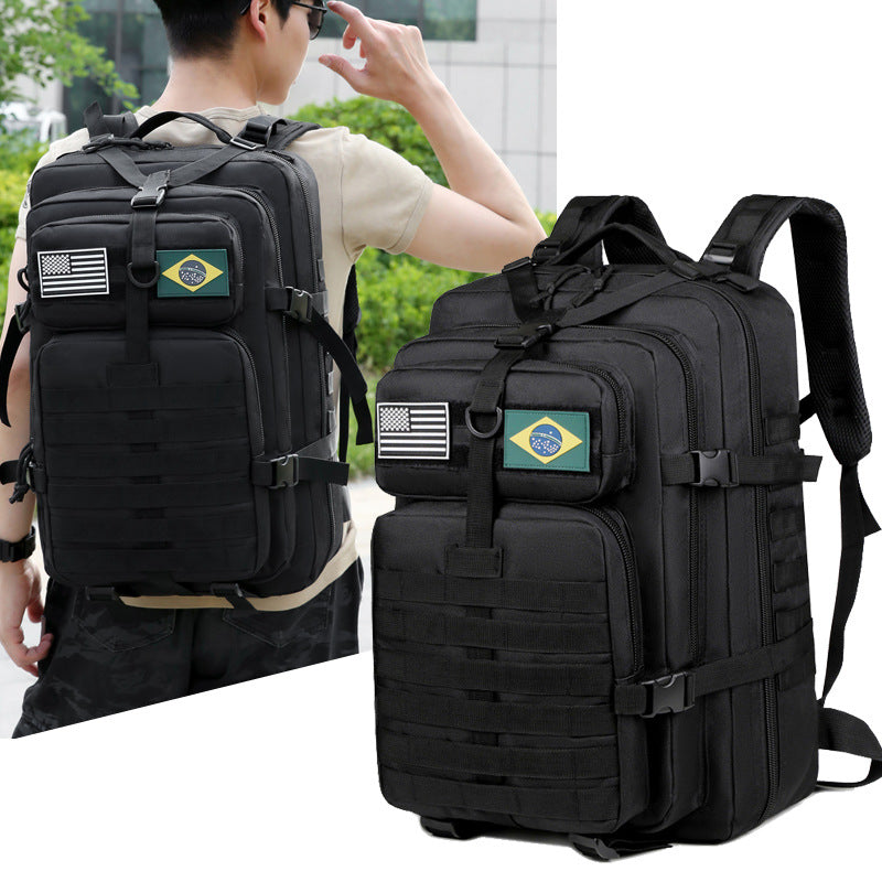 2025 Export New Backpack Travel Bag Tactical Large Capacity Oxford Cloth Backpack Men's Waterproof Outdoor