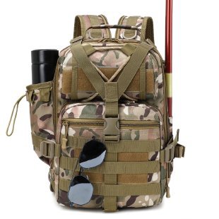 Amazon Large Capacity Tactical Backpack Multifunctional Men's Waterproof Crossbody Bag Outdoor Travel Backpack Wholesale