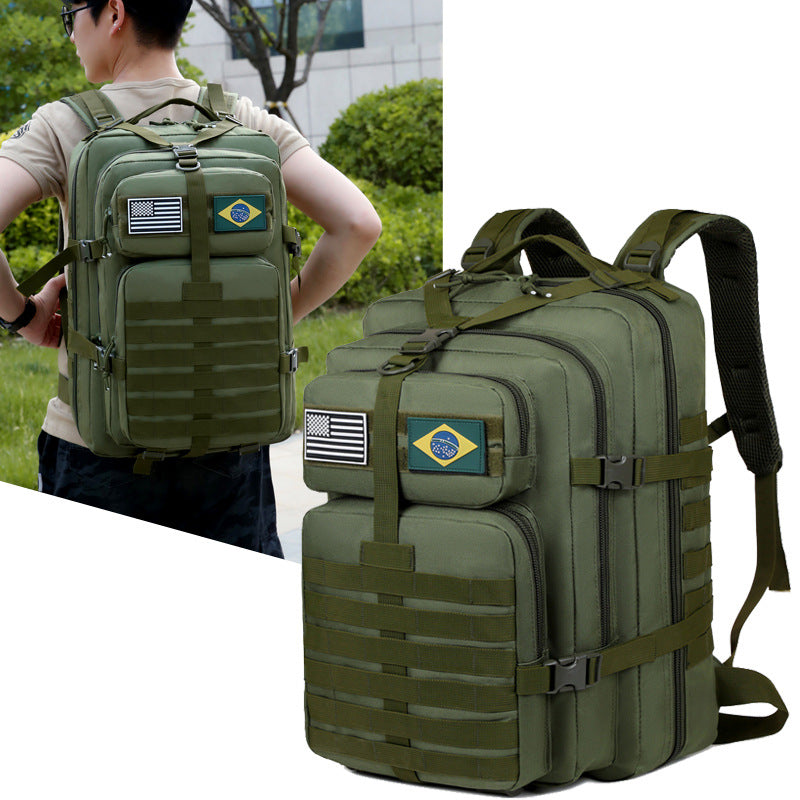 2025 Export New Backpack Travel Bag Tactical Large Capacity Oxford Cloth Backpack Men's Waterproof Outdoor