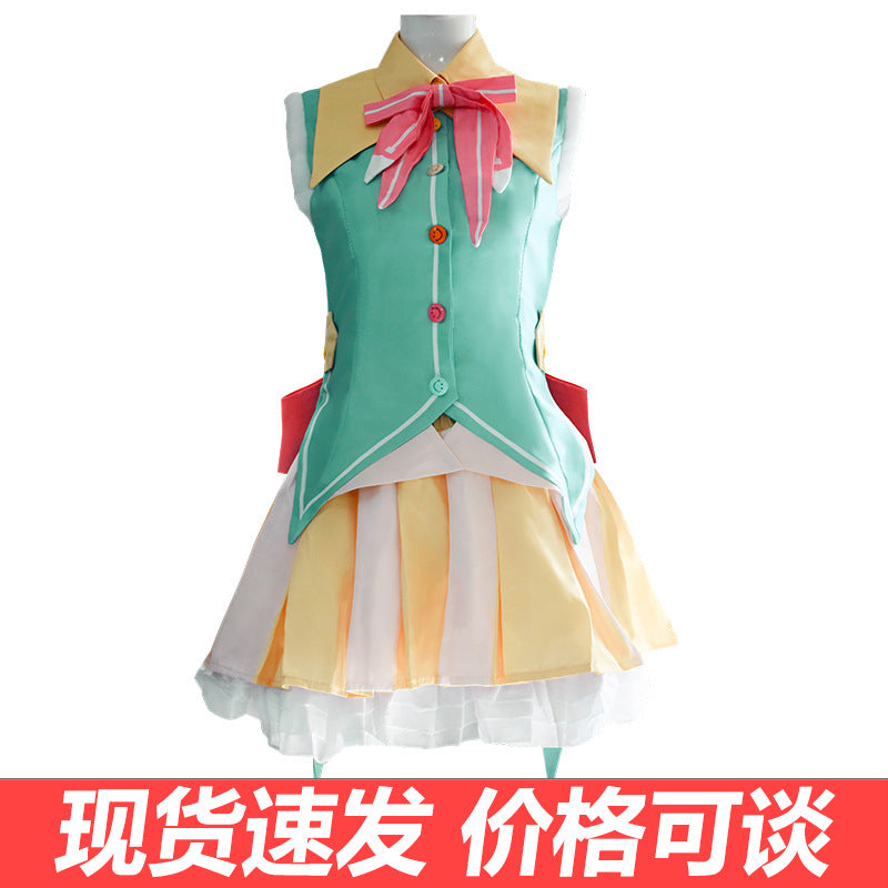 World Project Cosplay Costume Colorful Stage Feat. Kusanagi Nene 2D Game Cosplay Anime Clothing