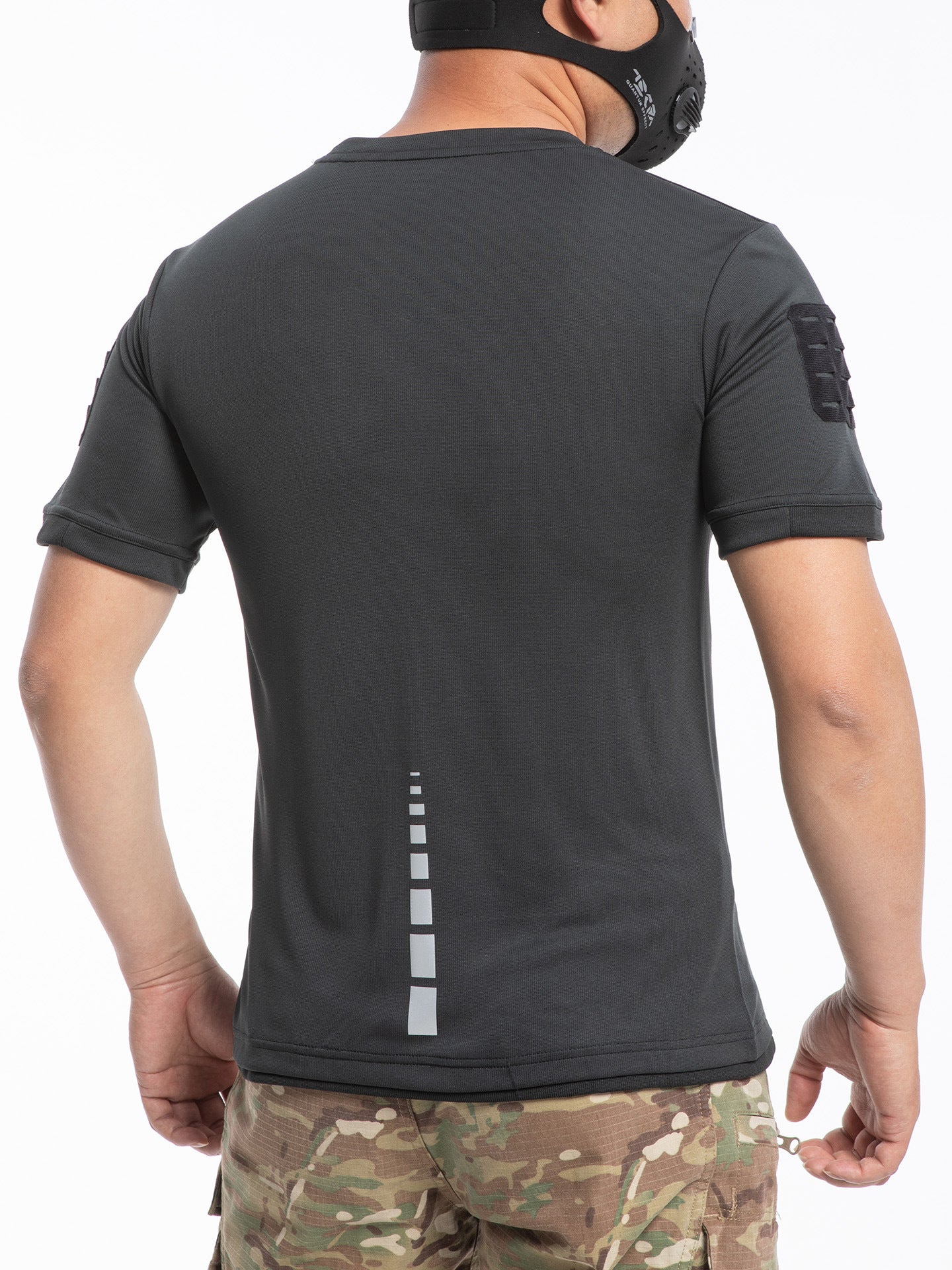 Tolerant Frogman Tactical Short Sleeve Breathable Round Neck Quick-Drying T-Shirt Summer Men's Quick-Drying Half Sleeve