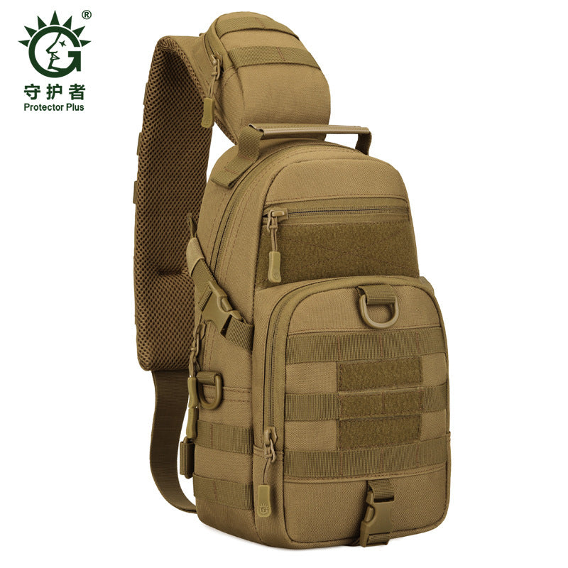 Guardian Tactical Chest Bag Men's Outdoor Crossbody Bag Men's Large Capacity Sports and Leisure Camouflage Shoulder Backpack Men's