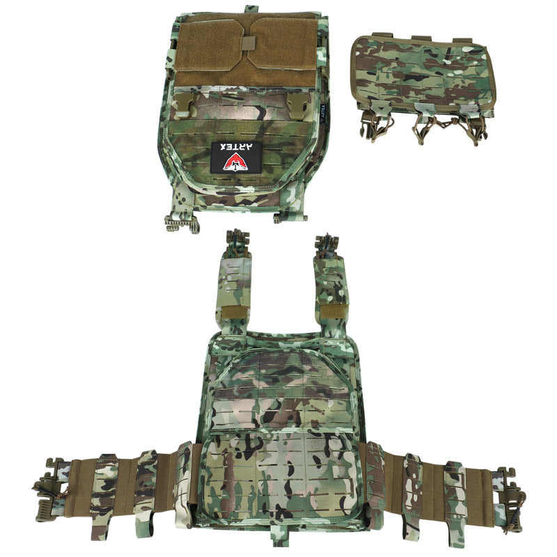 Cross-Border Tactical Vest, Outdoor Quick-Release Vest, Multi-Functional Field Military Fan Clothing, Wear-Resistant, Breathable Training Clothing in Stock