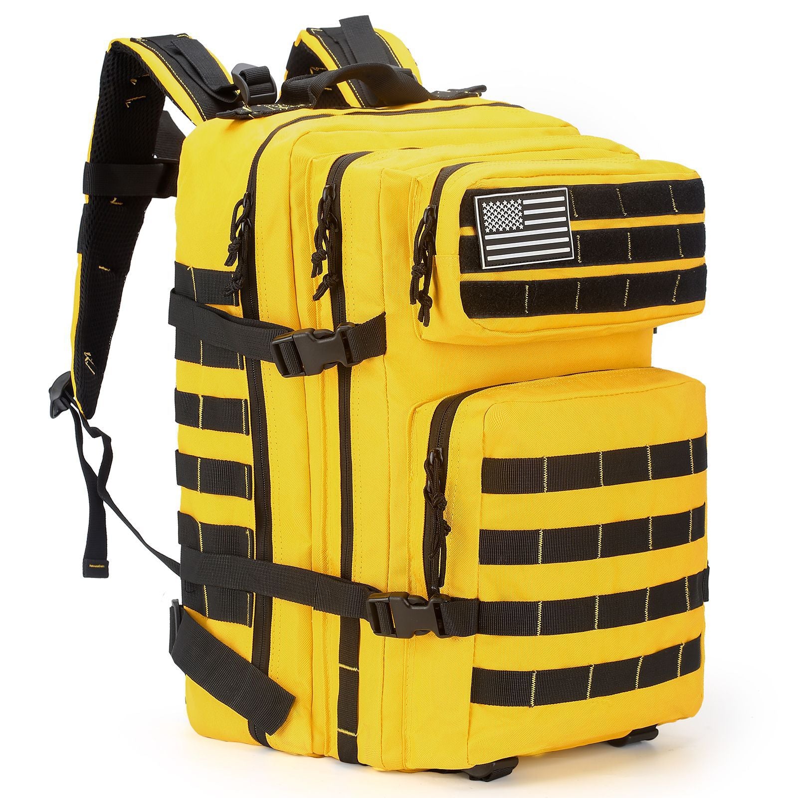 Cross-Border Outdoor Large-Capacity Backpack Multi-Functional 3P Tactical Backpack Camping Outdoor Mountaineering Bag Wear-Resistant