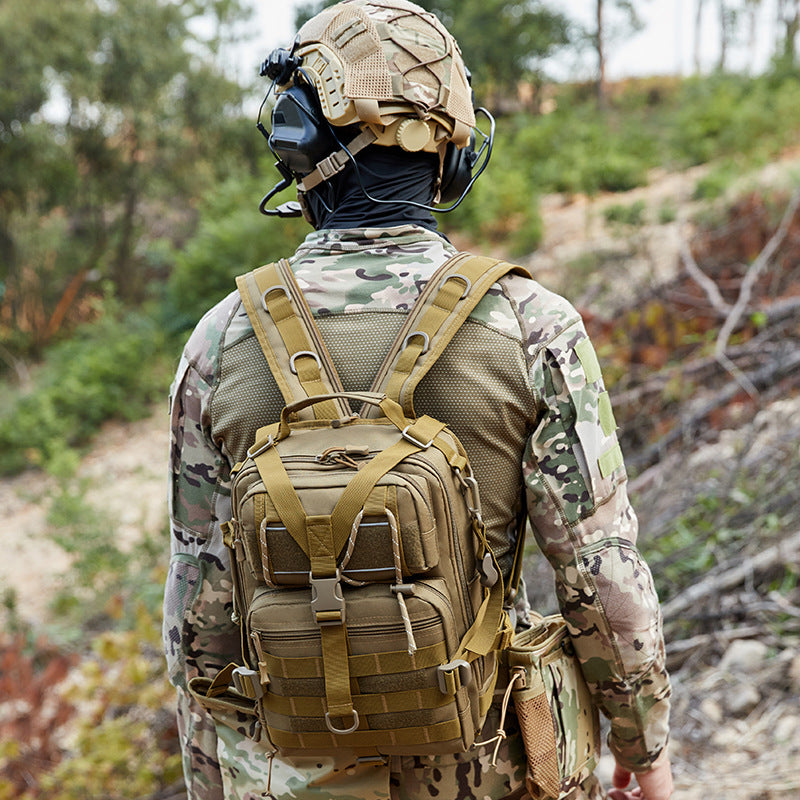 Amazon Large Capacity Tactical Backpack Multifunctional Men's Waterproof Crossbody Bag Outdoor Travel Backpack Wholesale