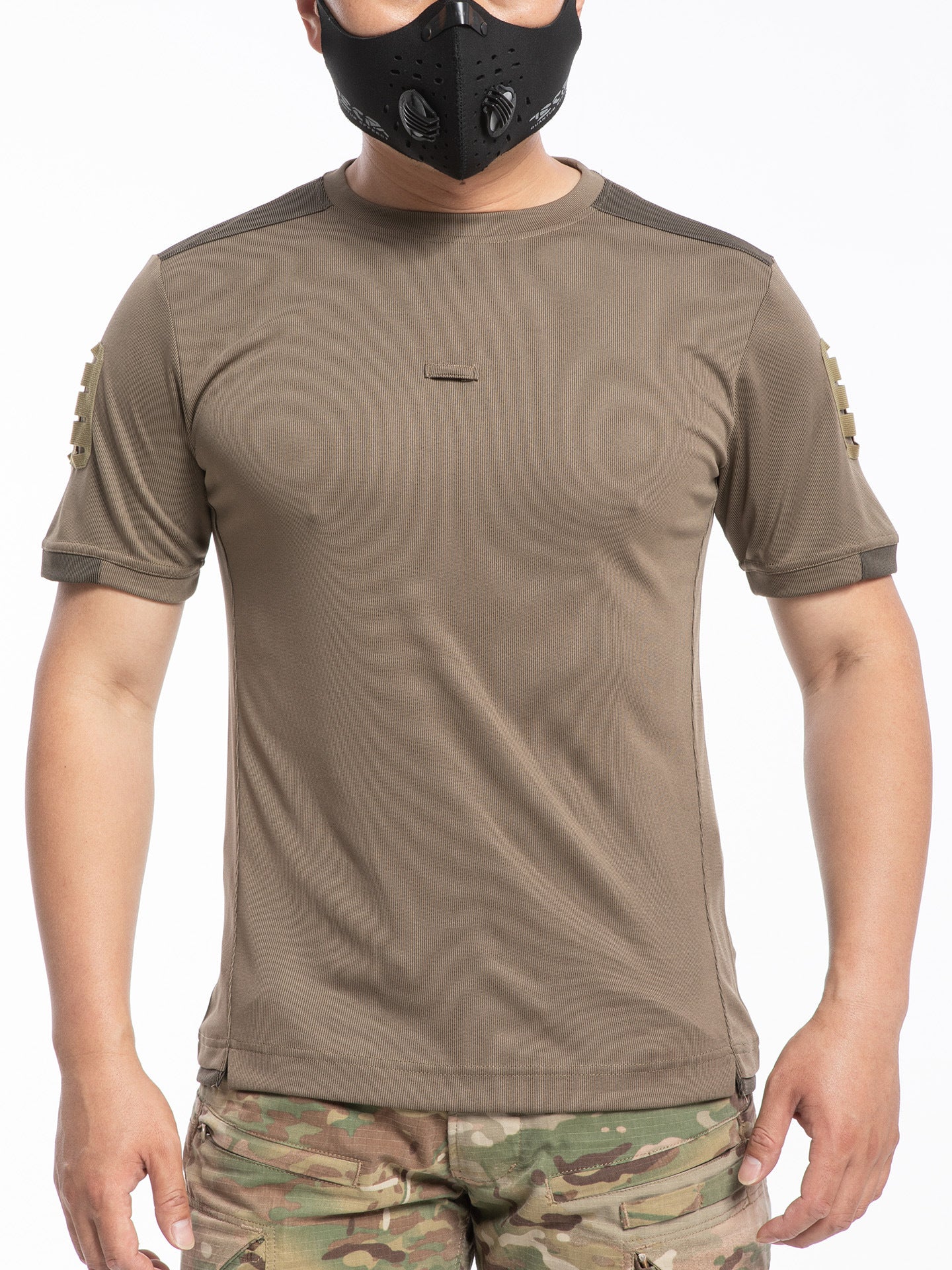 Tolerant Frogman Tactical Short Sleeve Breathable Round Neck Quick-Drying T-Shirt Summer Men's Quick-Drying Half Sleeve