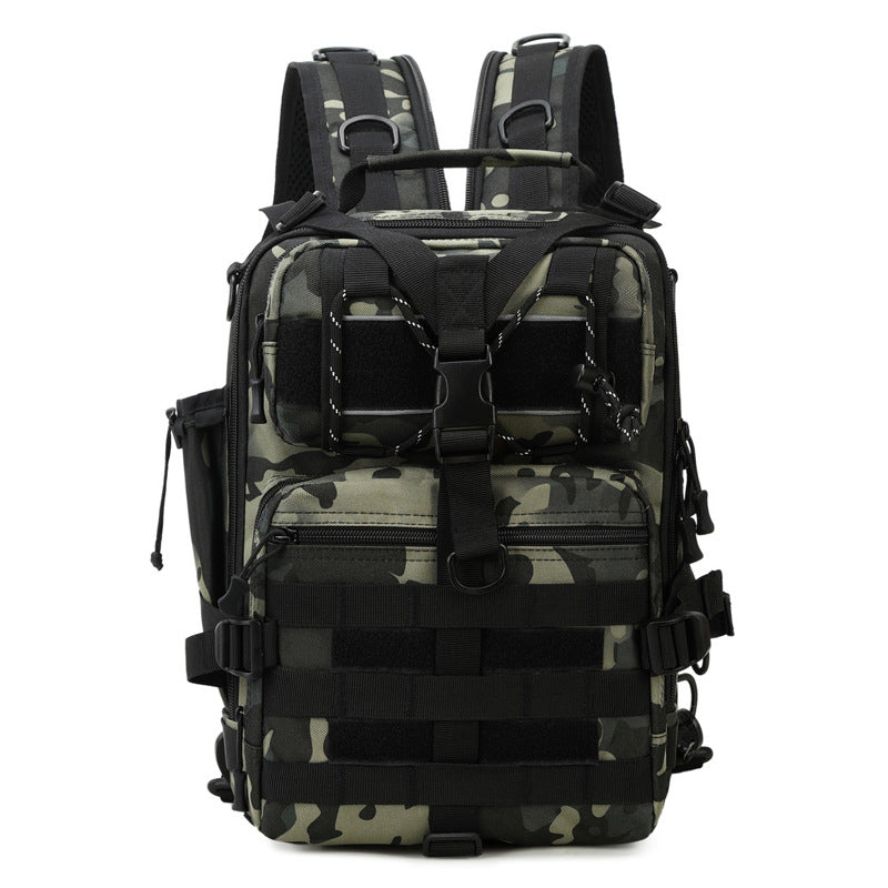 Amazon Large Capacity Tactical Backpack Multifunctional Men's Waterproof Crossbody Bag Outdoor Travel Backpack Wholesale