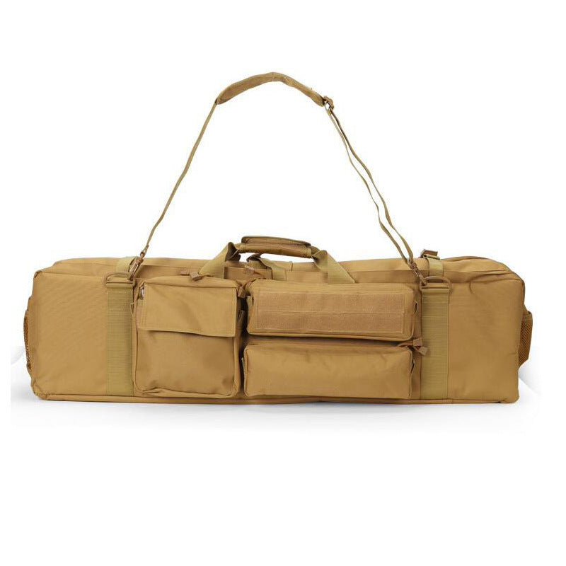 Temu's Best-Selling Amazon Popular Tactical M249 Gun Bag Outdoor Loading and Carrying Fishing Gear Bag Multi-Functional Fishing Bag