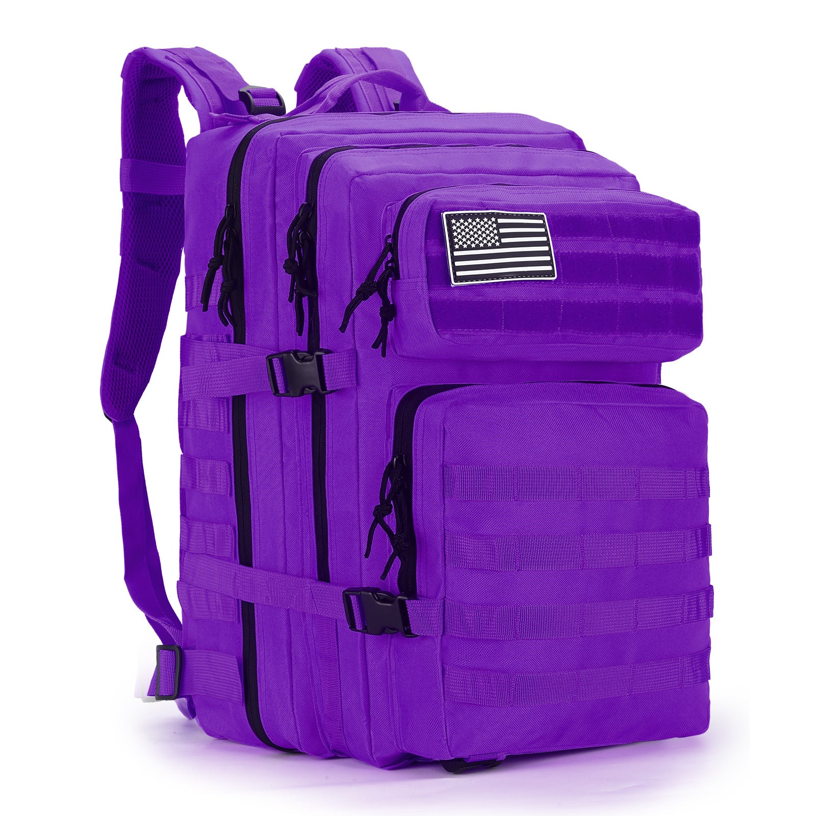 Cross-Border Outdoor Large-Capacity Backpack Multi-Functional 3P Tactical Backpack Camping Outdoor Mountaineering Bag Wear-Resistant