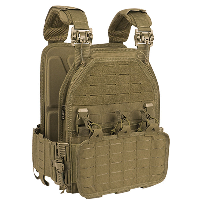 Cross-Border Tactical Vest, Outdoor Quick-Release Vest, Multi-Functional Field Military Fan Clothing, Wear-Resistant, Breathable Training Clothing in Stock