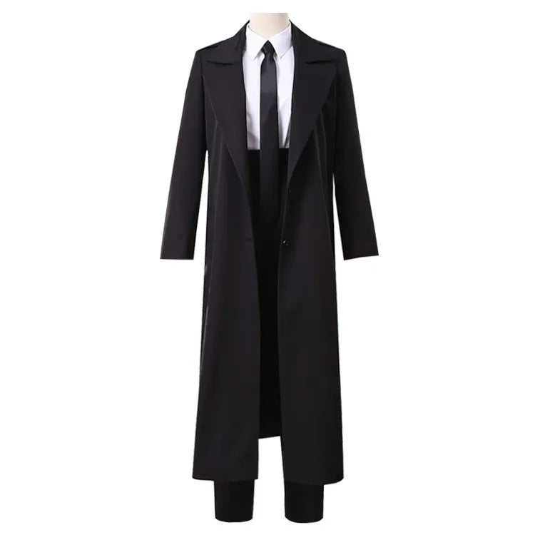 Chainsaw Man Marchma cos Suit Chain Saw Man Long Trench Coat Devil Hunter Pava cosplay Anime Suit Suit
