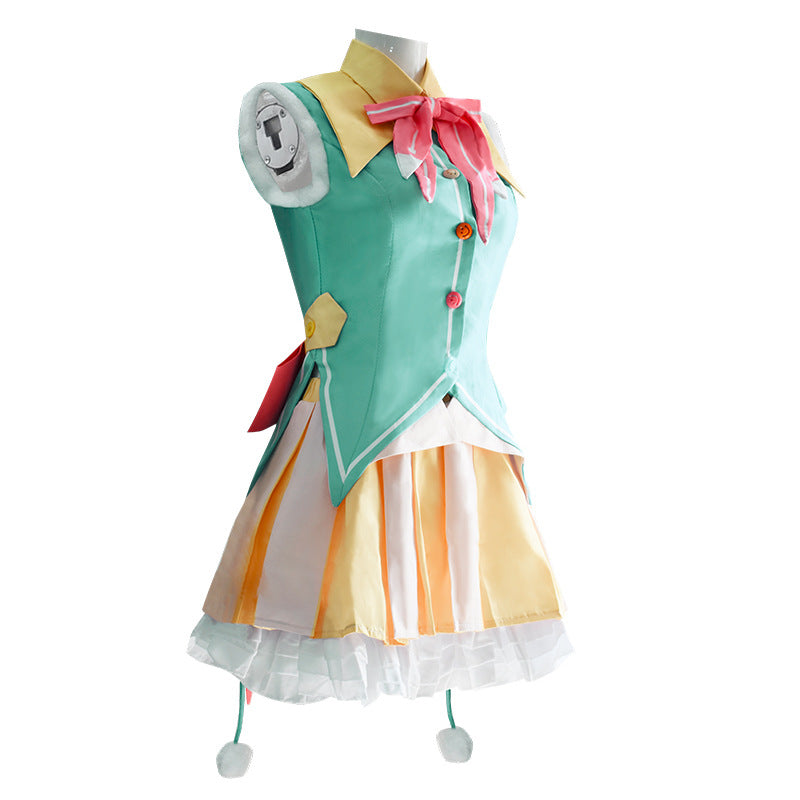 World Project Cosplay Costume Colorful Stage Feat. Kusanagi Nene 2D Game Cosplay Anime Clothing