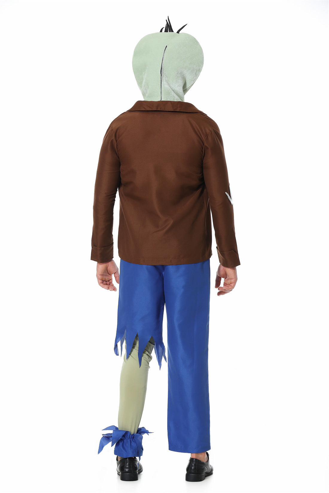 2025 New Halloween Zombie Cosplay Costume Plants Vs. Zombies Funny Stage Performance Costume Set