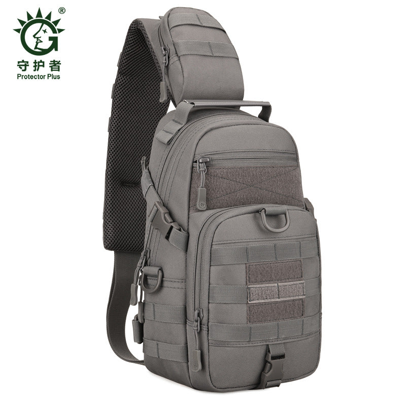 Guardian Tactical Chest Bag Men's Outdoor Crossbody Bag Men's Large Capacity Sports and Leisure Camouflage Shoulder Backpack Men's