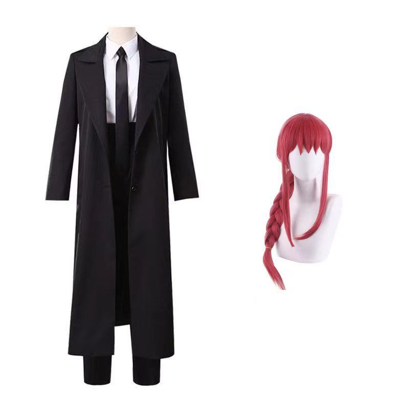 Chainsaw Man Marchma cos Suit Chain Saw Man Long Trench Coat Devil Hunter Pava cosplay Anime Suit Suit