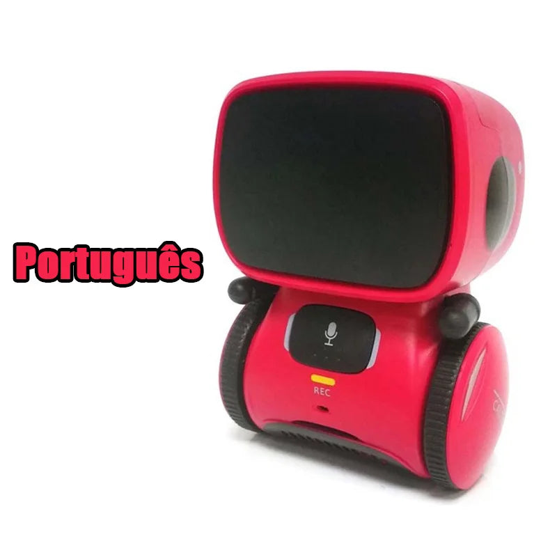 Robot giocattolo Robot intelligenti Versione russa, inglese e spagnola Giocattoli con controllo vocale e touch Robot RC educativo interattivo