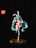 23CM Hatsune Miku Anime Figure Kawaii Pvc Model Doll Action Figurals Rabbit ears Collect ornaments Christmas Toys gifts