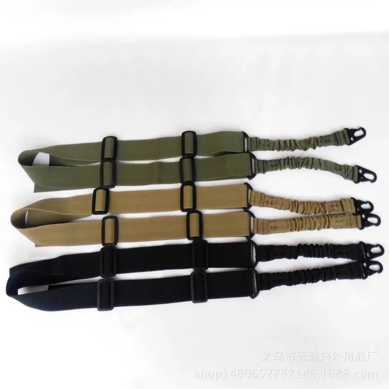 Corda per cinghia tattica a cavallo diagonale in nylon per esterni, corda per pistola tattica americana a punto singolo, corda per attività tattica con cannone ad acqua