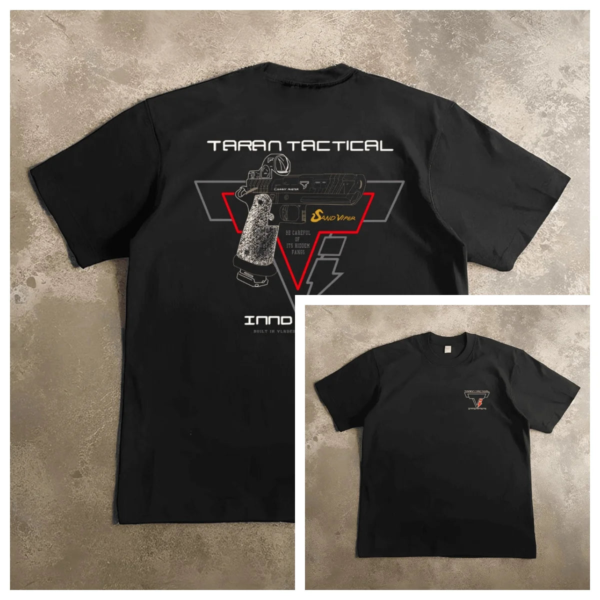 Maglietta Tattica Taran Tactical TTI 2026, Abbigliamento Tattico Estivo a Maniche Corte, Stile Militare per Uomo Robusto