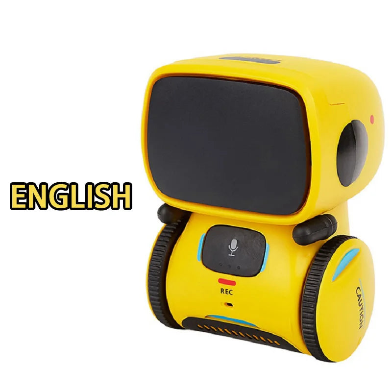 Robot giocattolo Robot intelligenti Versione russa, inglese e spagnola Giocattoli con controllo vocale e touch Robot RC educativo interattivo