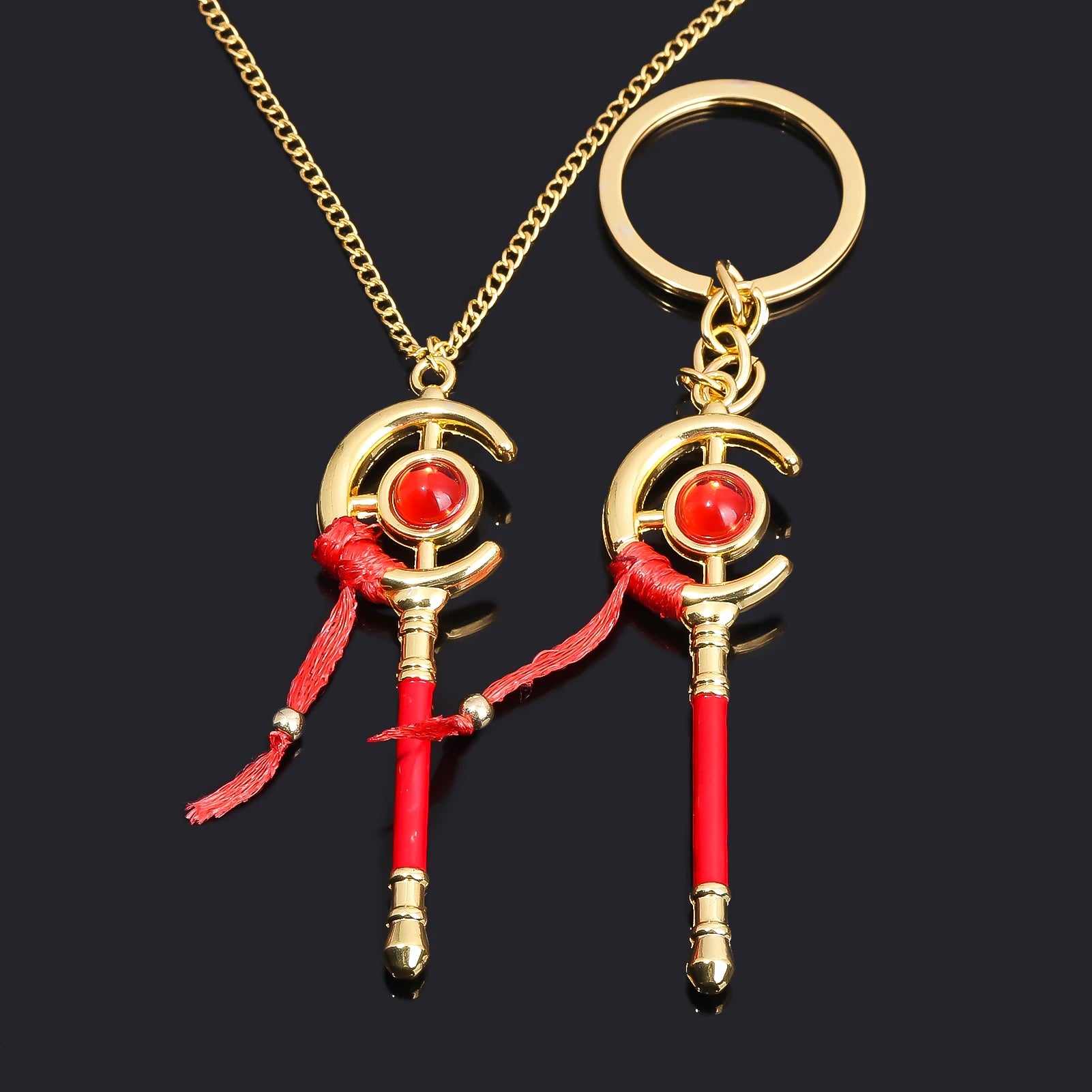 New Anime Keychain Frieren Magic Wand Decoration Cosplay Props Cute Pendant Hanging Ornament Role Play Keychain Toys Gifts
