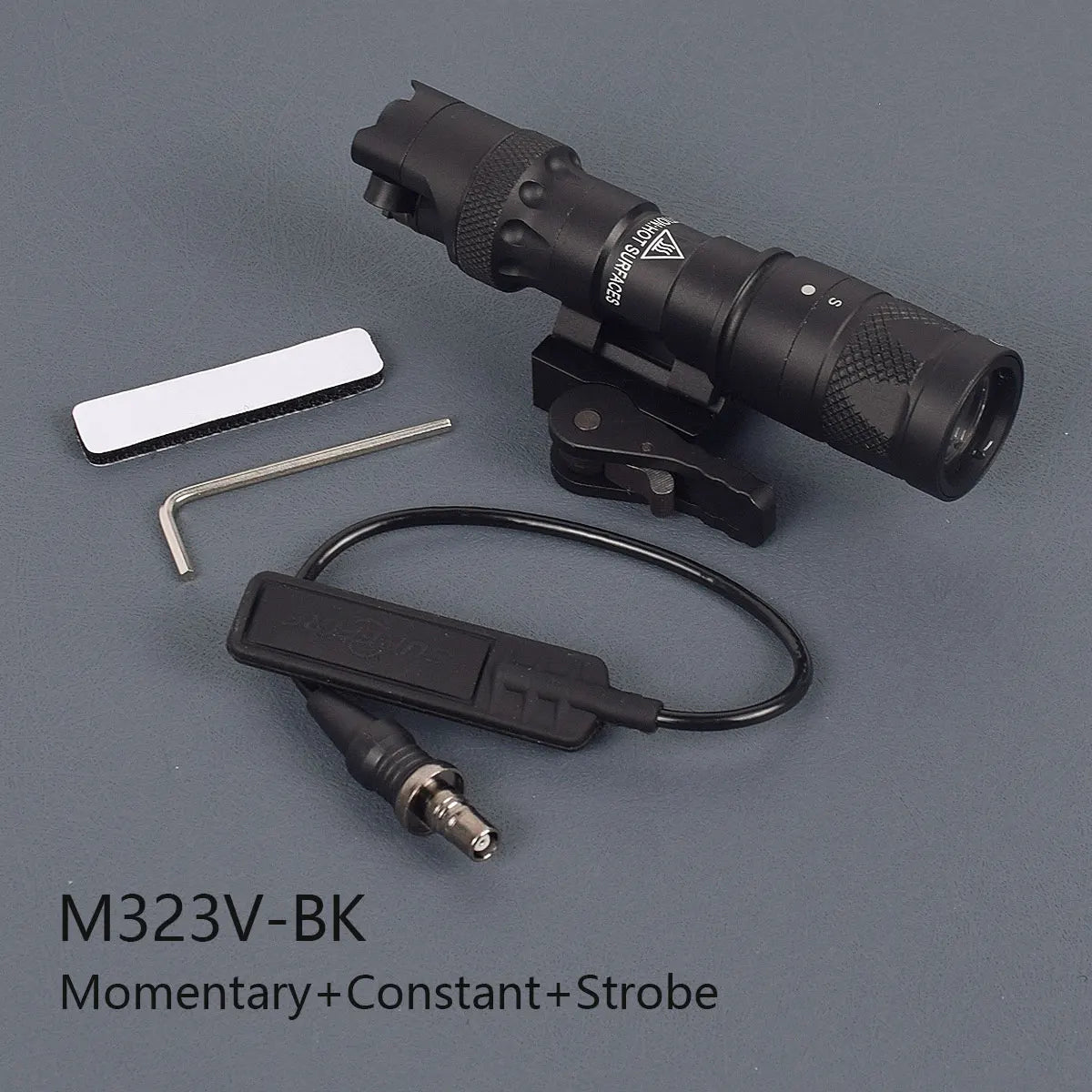 Torcia SureFire M300 M600 M340 M640DF M600DF M323V M622V in Metallo ad Alta Potenza, Lampada LED in Lega di Alluminio con Luce IR e Strobo