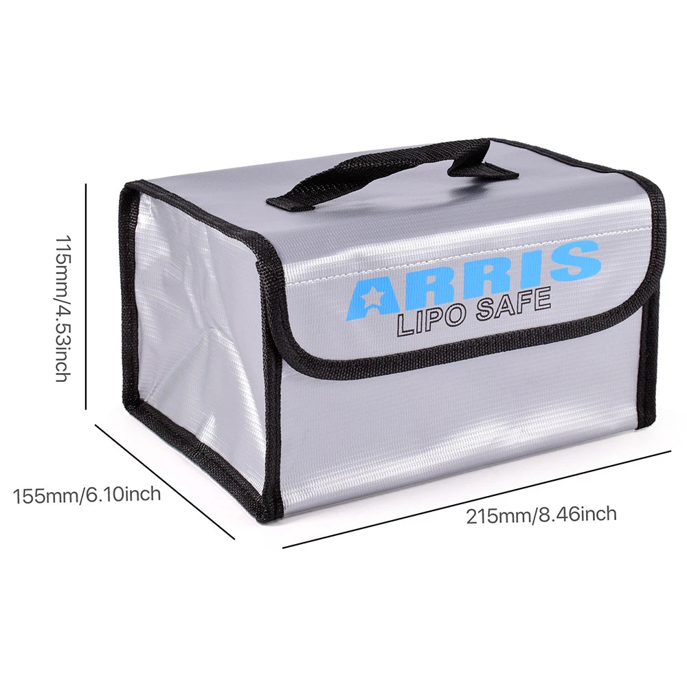 Borsa di sicurezza Lipo Guard Borsa di sicurezza Lipo portatile ignifuga a prova di esplosione per batteria per auto RC FPV Racing Drone