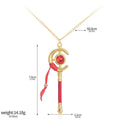New Anime Keychain Frieren Magic Wand Decoration Cosplay Props Cute Pendant Hanging Ornament Role Play Keychain Toys Gifts