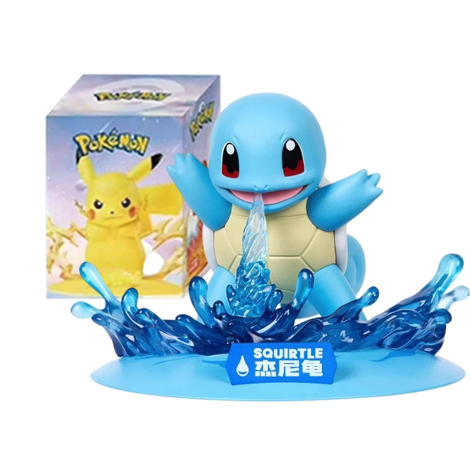 12 Pok é mon Action Dolls Pikachu Blind Box Anime Models Desktop Decorations Pok é mon Toys Children's Birthday Gifts