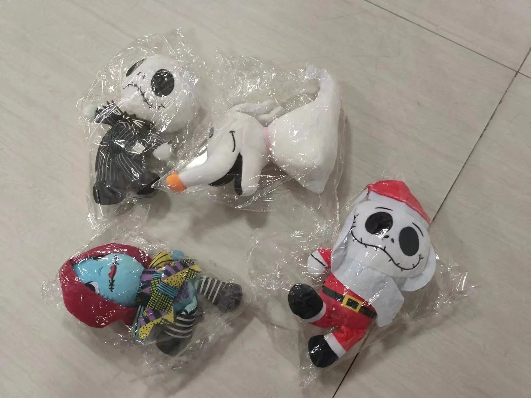 20cm The Nightmare Before Christmas Sally Jack Skellington Plush Toys Zero dog Stuffed Toys Boys Girls Birthday Xmas Gifts