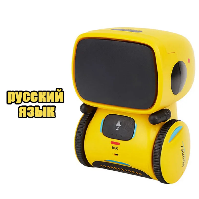 Robot giocattolo Robot intelligenti Versione russa, inglese e spagnola Giocattoli con controllo vocale e touch Robot RC educativo interattivo