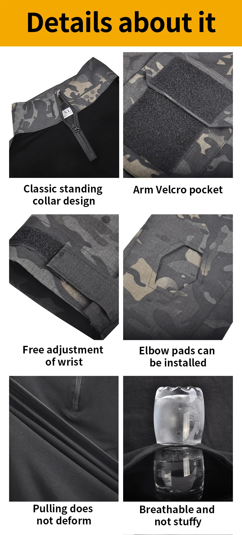 Softair Tactical Uniform Combat Shirt Climbing Suit Camo Pants Men Clothing Camping Paintball Set Hiking Outfit Climb Clothes