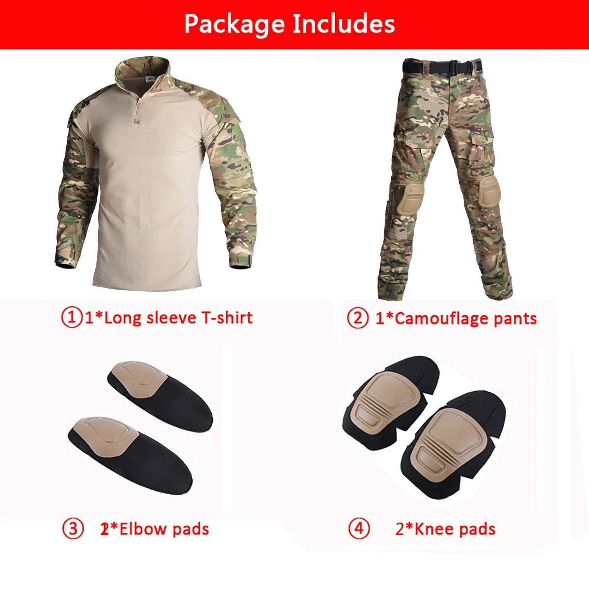 Softair Tactical Uniform Combat Shirt Climbing Suit Camo Pants Men Clothing Camping Paintball Set Hiking Outfit Climb Clothes