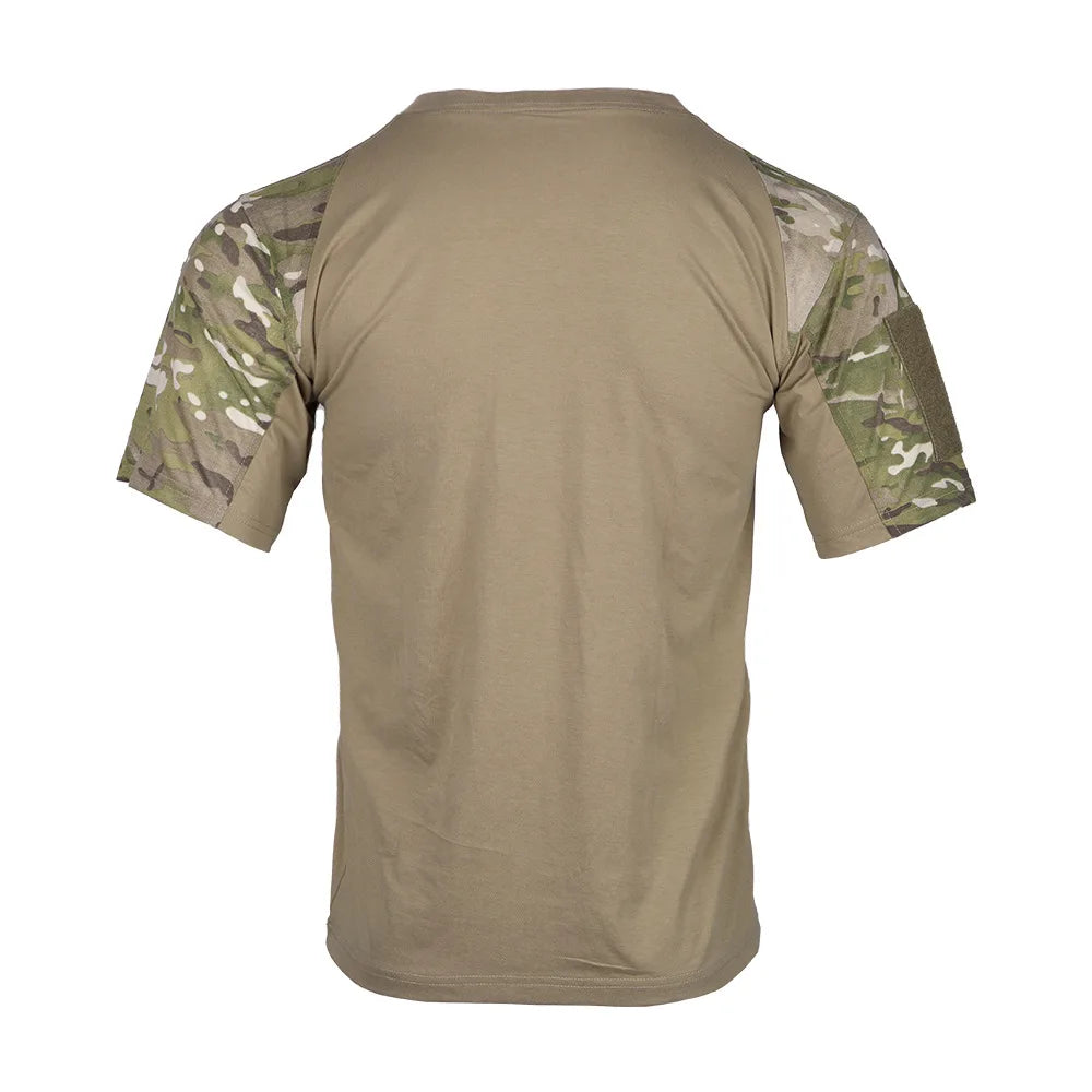 T-Shirt tattica estate manica corta Top Tee Outdoor Casual Tshirt abbigliamento allenamento Camouflage T Shirt abbigliamento uomo